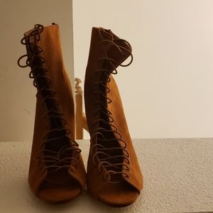 Brown heels